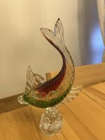 Murano Glas Fisch, Vintage Deko Objekt für Sammler!