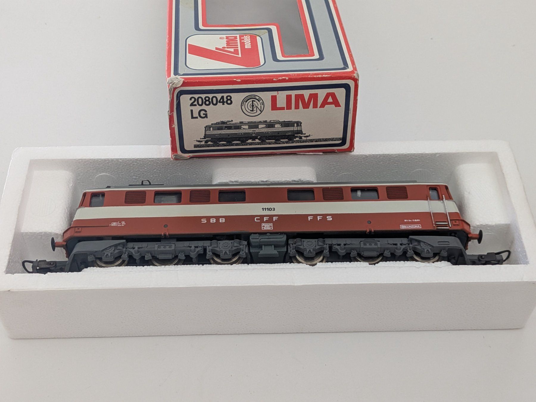 Lima Modellini di ferrovie: Lima Lokomotive 208048 – Usato da Künten venduto da Dfog 1