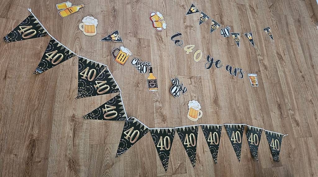 Tutte le decorazioni: 40. Geburtstag – Usato da Mels venduto da WendySchumacher