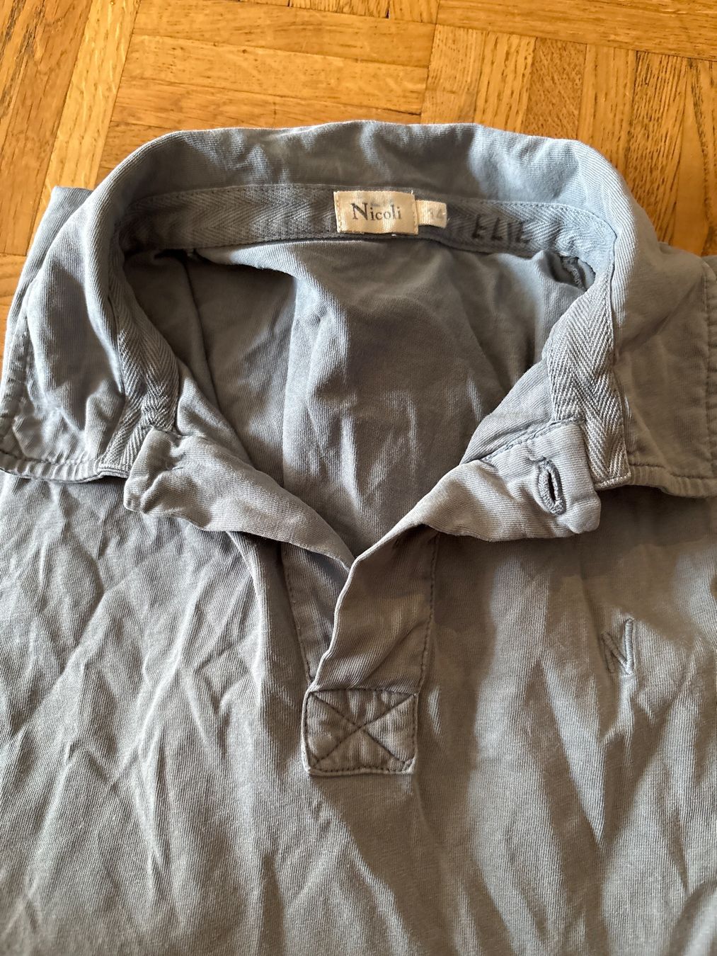 Camicie, T-shirt & Polo: Polo Nicoli gris clair, taille 14ans – Usato da Genève venduto da captus 2