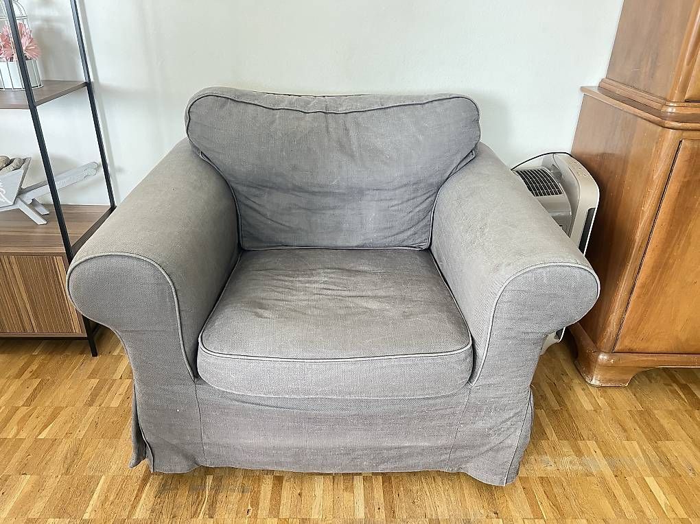 Divani: 3er Sofa mit Bettfunktion und Stauraum + 2 Sessel – Usato da Niedergösgen venduto da tanjalc 3