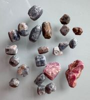 Saphir   Corundum LOT zum Sammeln roh unbehandelt   Saphire