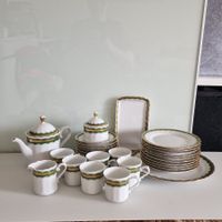 Kaffee-/Teeservice aus Porzellan von Eschenbach Bayreuth(31)