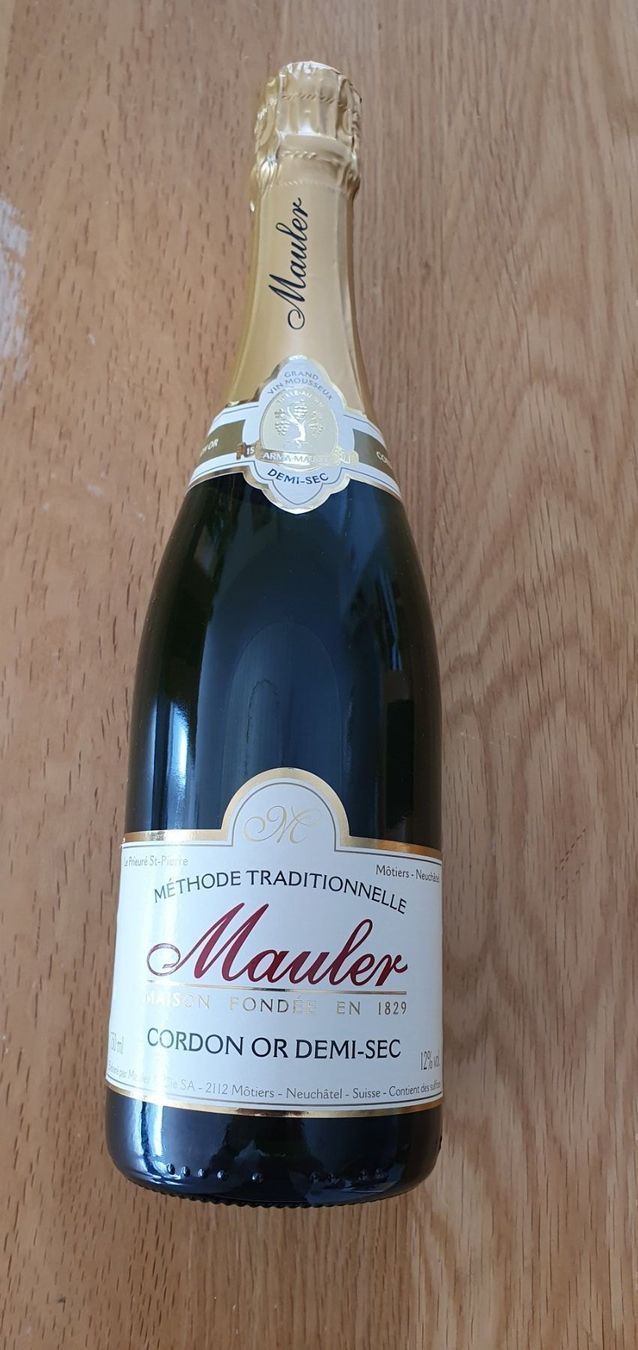 Bevande alcoliche: Mousseux Mauler demi-sec – Nuovo e nell'imballaggio originale da Moutier venduto da gvmv 1