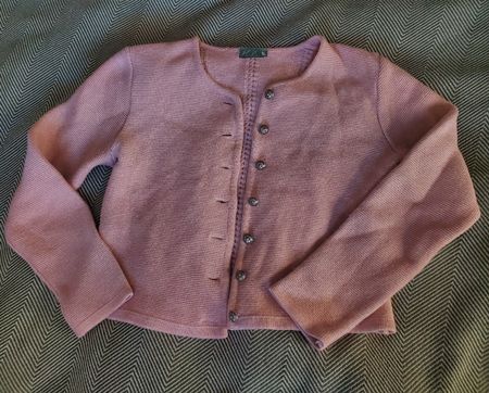Trachtenjacke Huber Dirndl Jacke 38 M rosa 