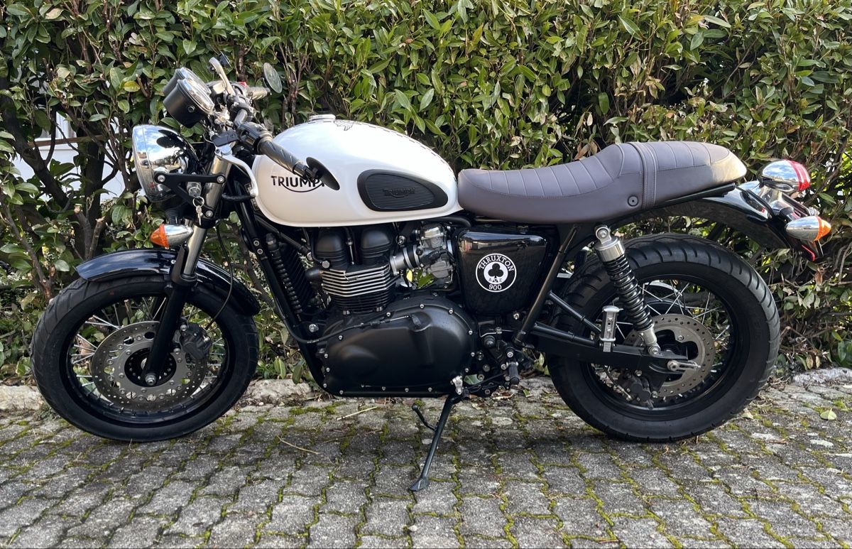Triumph Strada: Triumph Thruxton Ace Special Edition – Usato da Meinisberg venduto da DHM 1