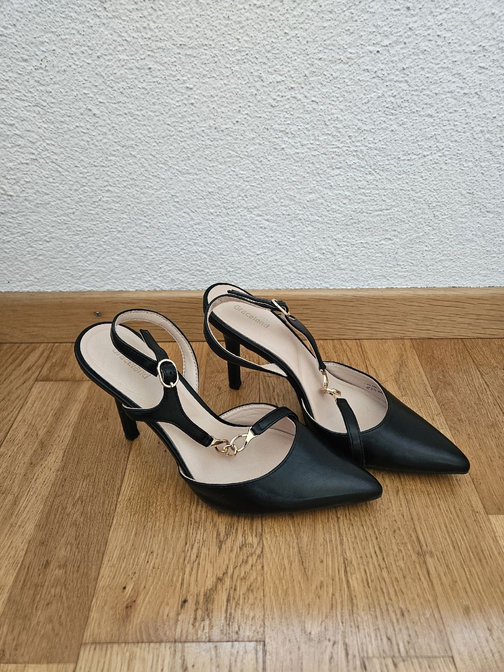Graceland Scarpe da donna: Black High Heels Graceland Gr.40 – Usato da Honau venduto da jes_2pwp