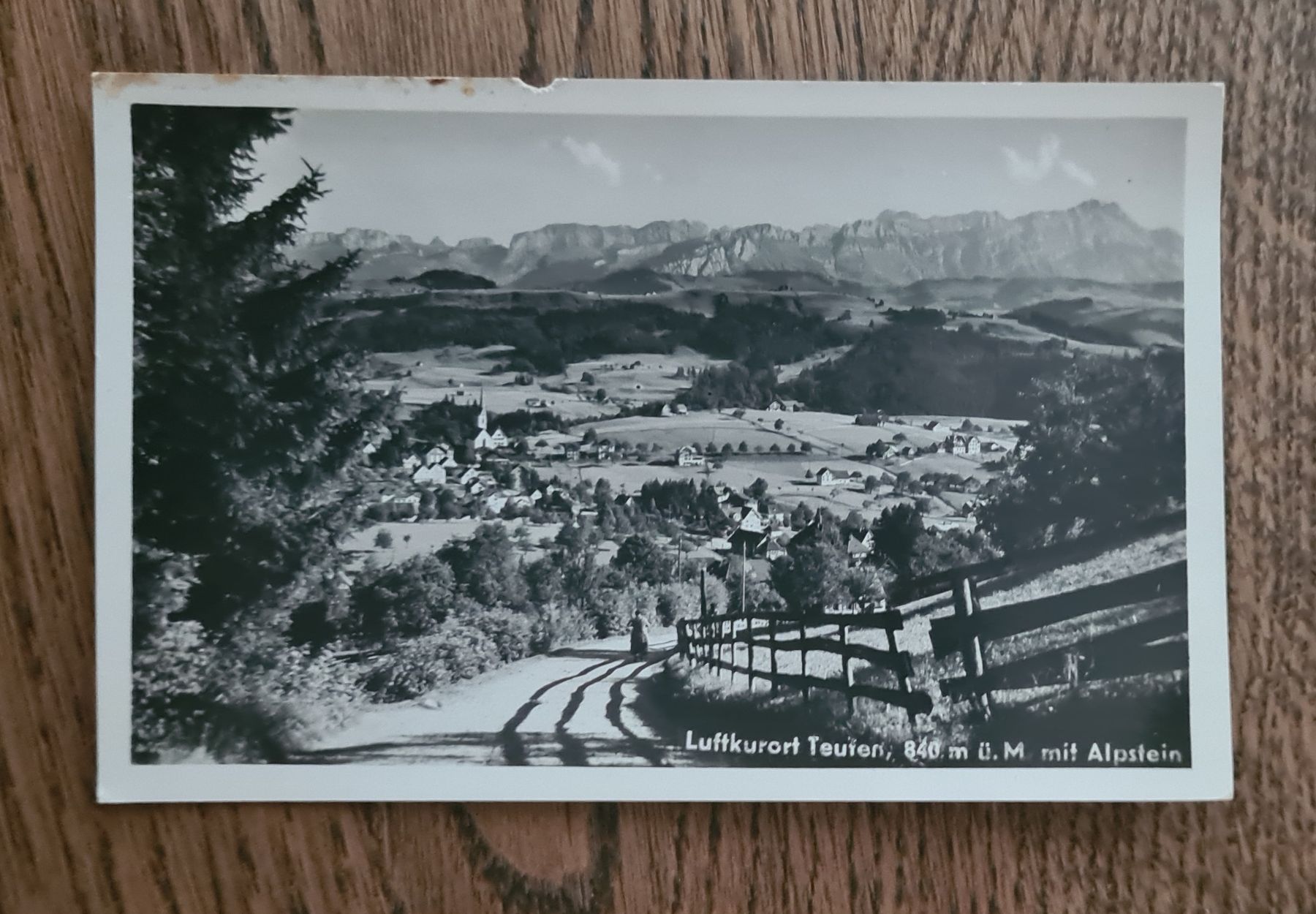 Cartoline postali: Flugaufnahme Teufen 1943 – Usato da Ebikon venduto da Donar50