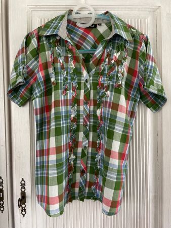 Western Bluse kariert Gr. S