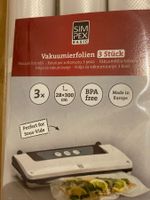 3x Vakuumierfolien 28x300cm Simpex BPA-frei Sous-Vide