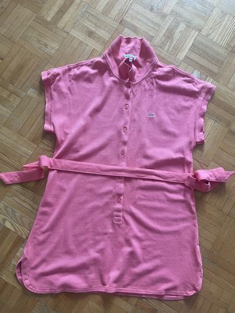 Sommerliches Lacoste Kleid, Gr. 36Rosa mit Gürtel