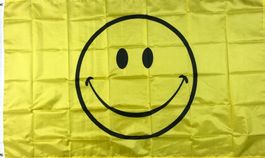 Smiley Fahne 150 x 90 cm Emoji Chat Whatsapp lachen iphone