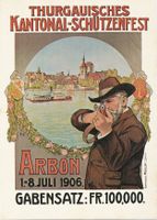 Ansichtskarte Repro Plakat 1906 Thurgau Biregg Verlag
