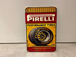 PIRELLI Vintage Schild ! NEU ! 1 Pcs./