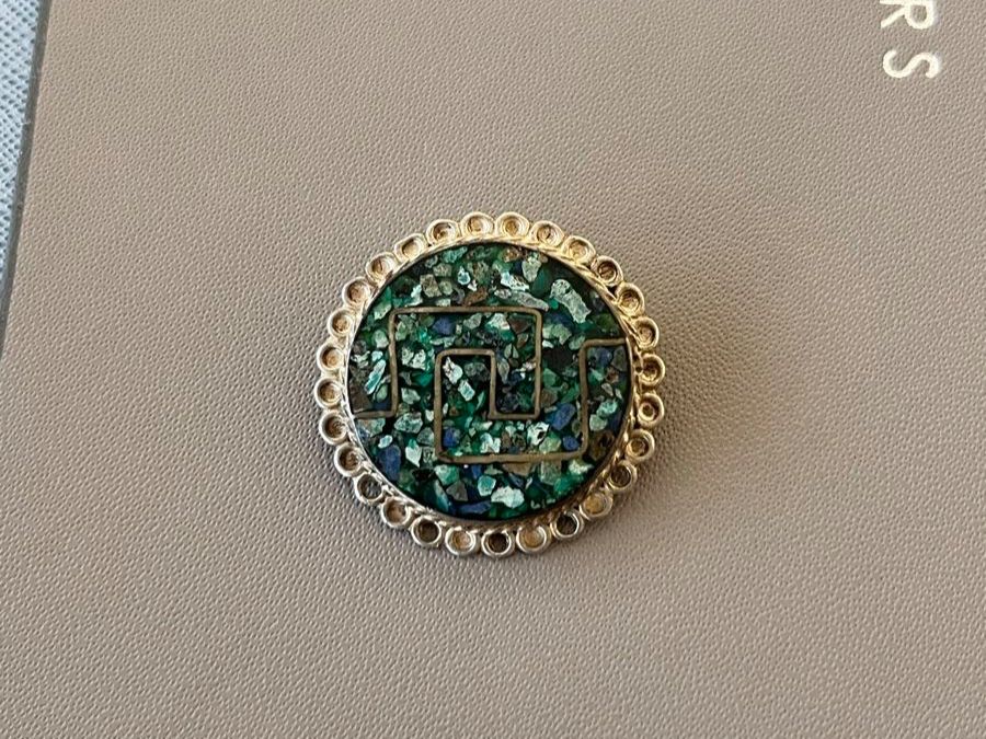 Spille & Fermagli: Brosche aus 925 Silber vermutlich aus Mexiko – Usato da Köniz venduto da mil_p