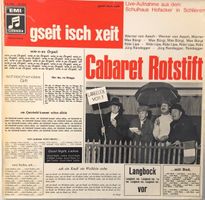 Cabaret Rotstift – Gseit isch gseit (LP)