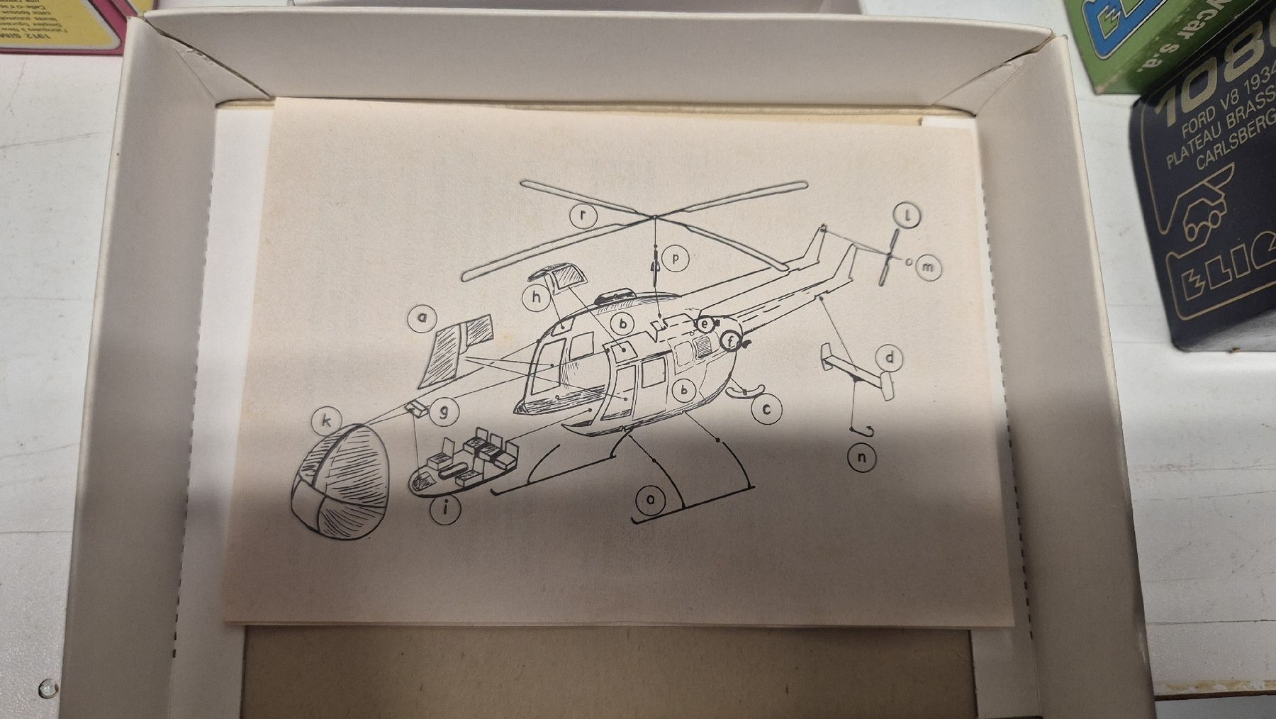 Roskopf Kit di modellismo & Modellini statici: Orginal OVP MB BO 105 – Usato da Wangen SZ venduto da Dnepr2 1