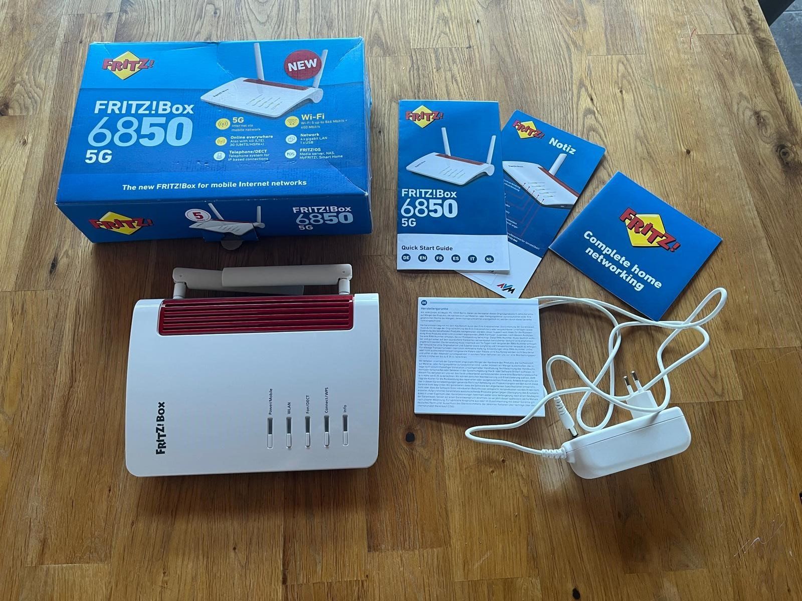 Fritz Modems & Router: Fritz!Box 6850 5G Router gebraucht – Gebraucht aus Mauren von lotus_46