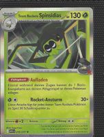 Pokémon Karte DE Erhabene Helden Team Rockets Spinsidias 19/