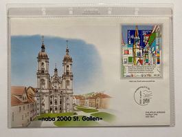 FDC Grossbrief naba 2000 St. Gallen 9.9.1999 (Schnapszahl)