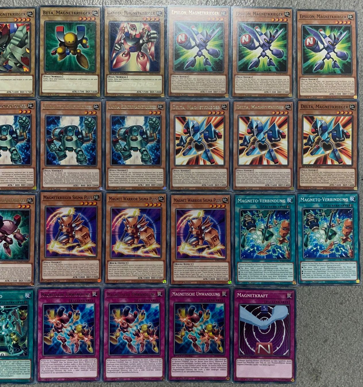 Yugioh Carte collezionabili: YuGiOh Magnetkrieger Deck Set – Nuovo (secondo la descrizione) da Altstätten SG venduto da ChangeMaker 2