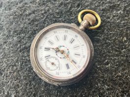 Taschenuhr Silber 0.800