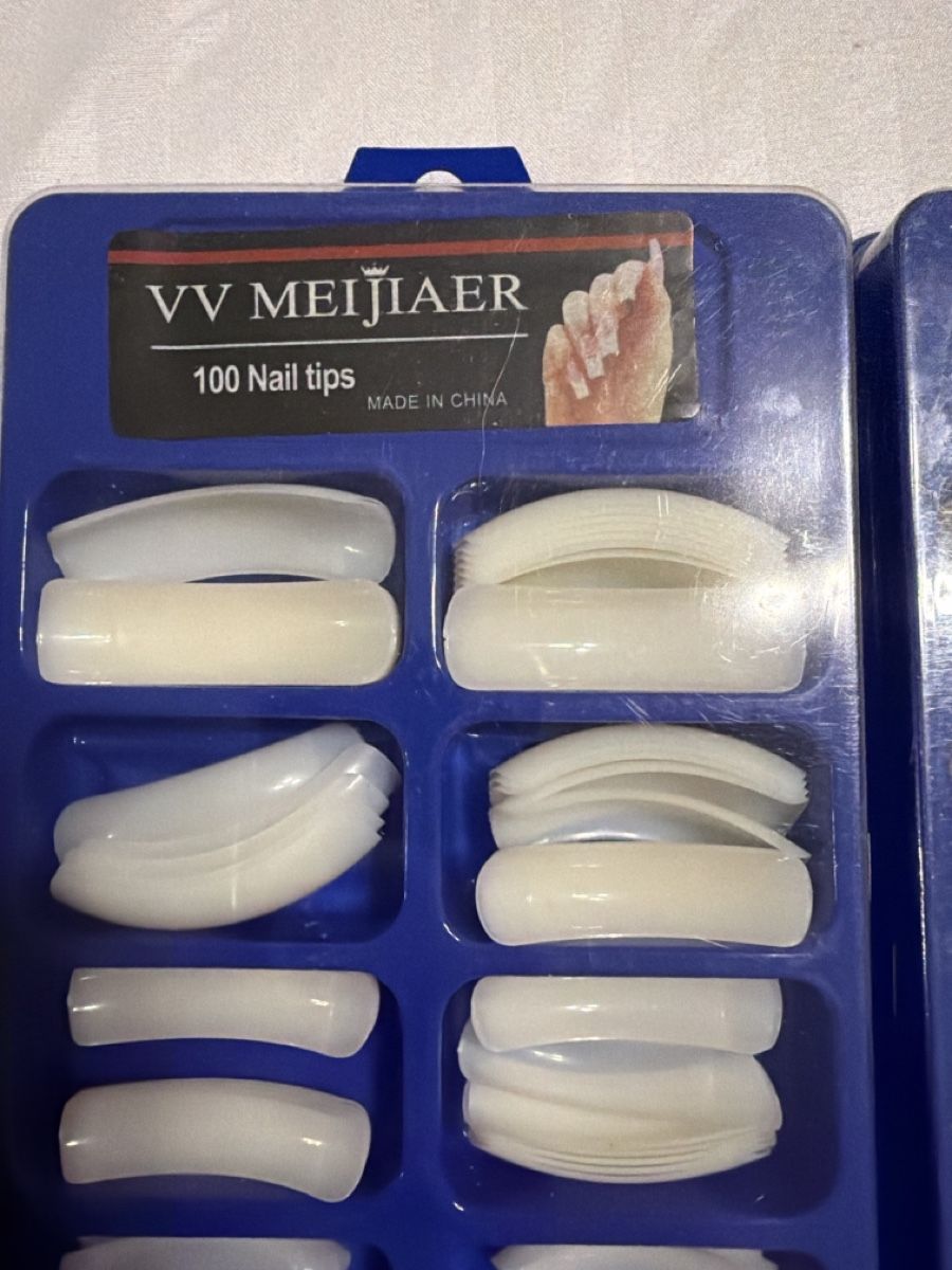 Unghie finte: 200 Künstliche Fingernägel, Nail Tips – Nuovo e nell'imballaggio originale da Siebnen venduto da gen_z7vd 1
