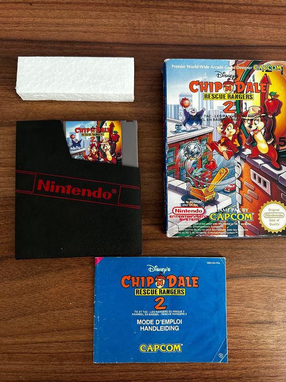RAR NES: Chip'n'Dale Rescue Rangers 2 mit OVP & Anleitung (Gebraucht ...