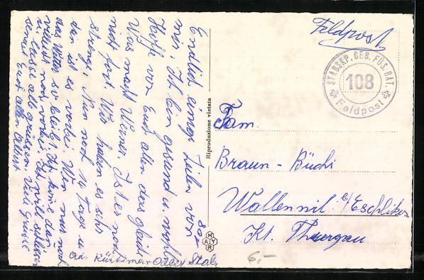 Cartoline postali: Tesserete, Tesserete con Sala Capriasca – Usato da Berlin venduto da bartko-reher 1