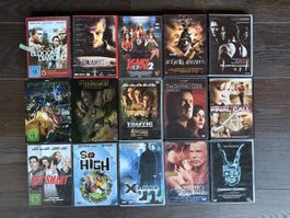 15 DVD Filme verschiedene Genres gebrauchter Zustand