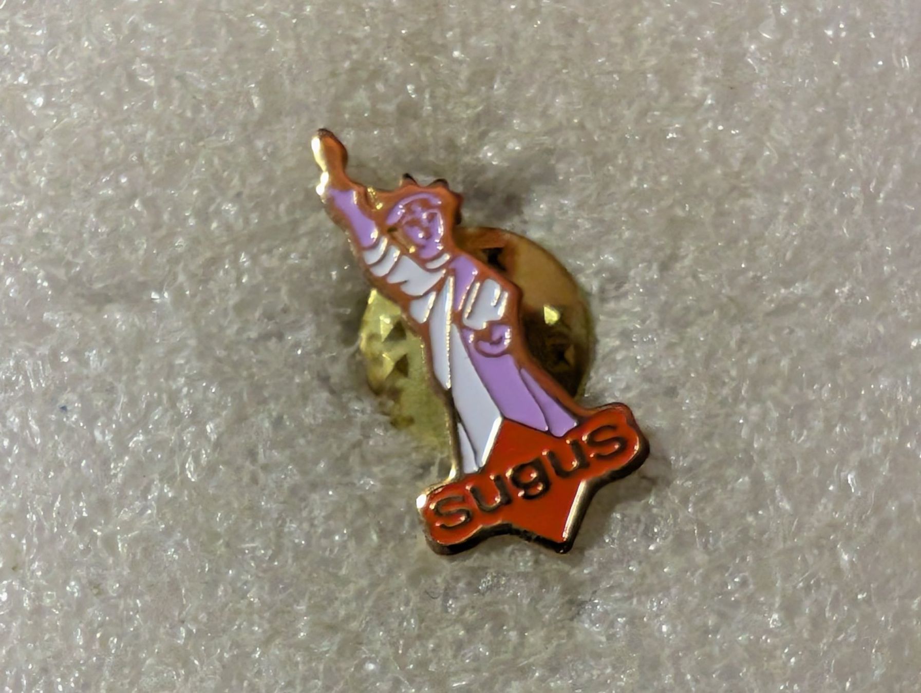 Placchette & Badge: Ansteckpin 134: Sugus – Usato da Oppligen venduto da Pin-Fall-Shop