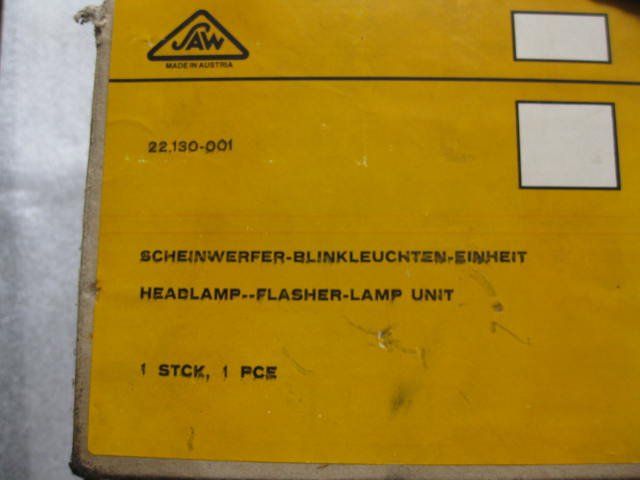 Fari: 1 Paar Scheinwerfer mit Blinker, Traktor, Einachser, Aebi – Usato da Neudorf venduto da Siola71 3