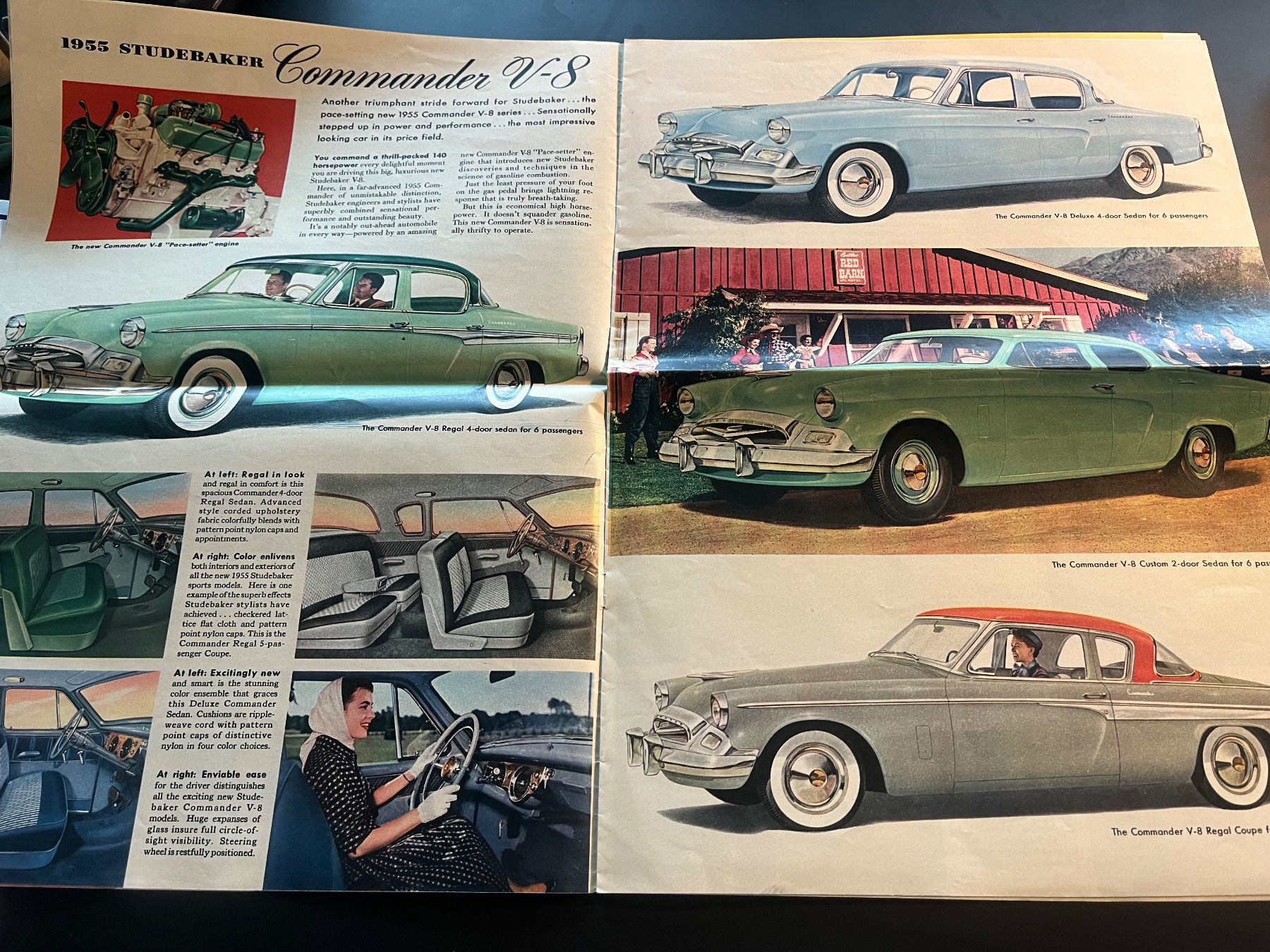 Documenti: 1955 STUDEBAKER WERBE PROSPEKT ORIGINAL SELTEN – Usato da Balterswil venduto da MR_FEELGOOD 1