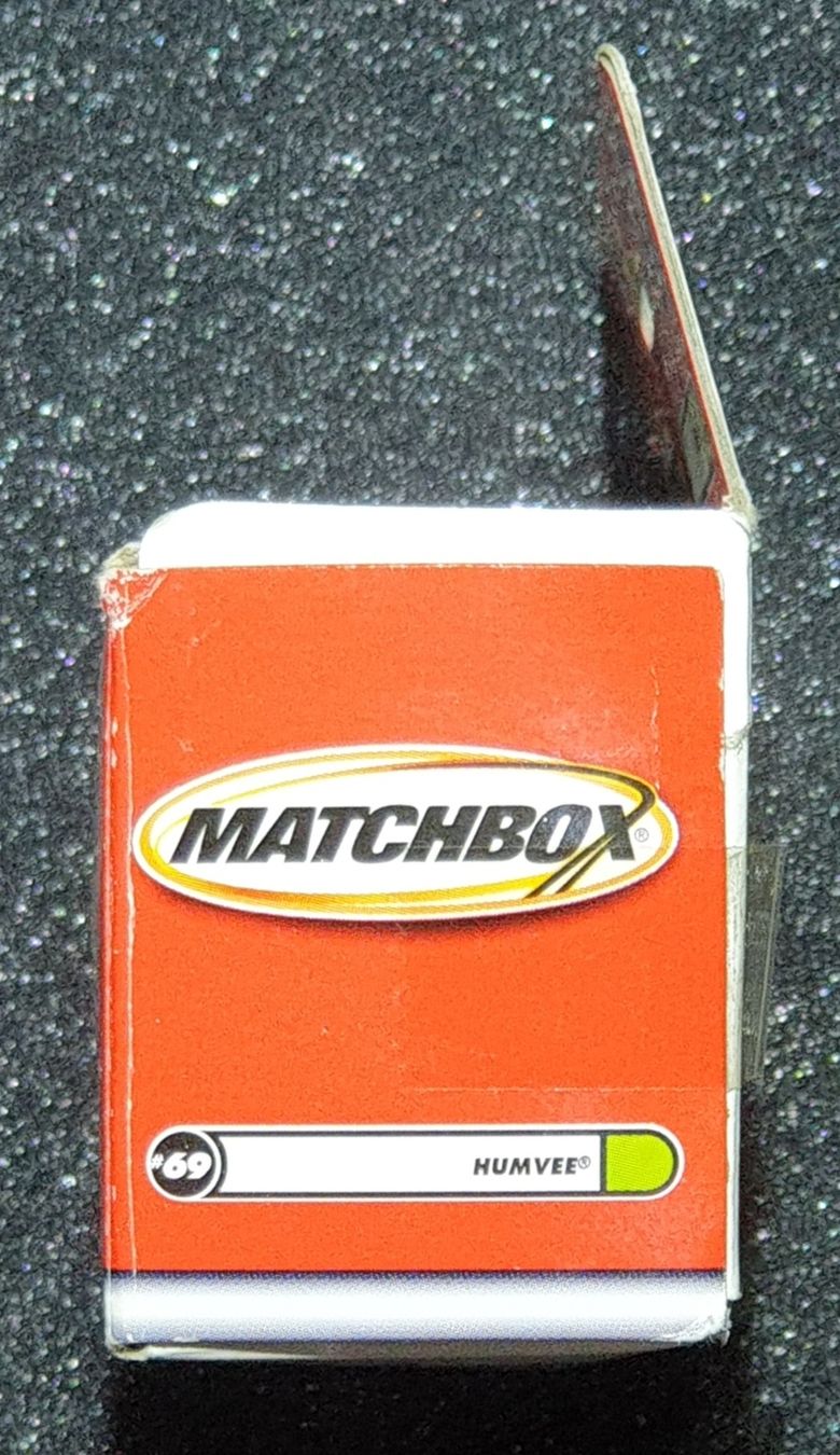 Matchbox Modellini d'auto: OVP Matchbox Humvee 2000 – Nuovo e nell'imballaggio originale da Burgdorf venduto da MIDICLORIAN 3