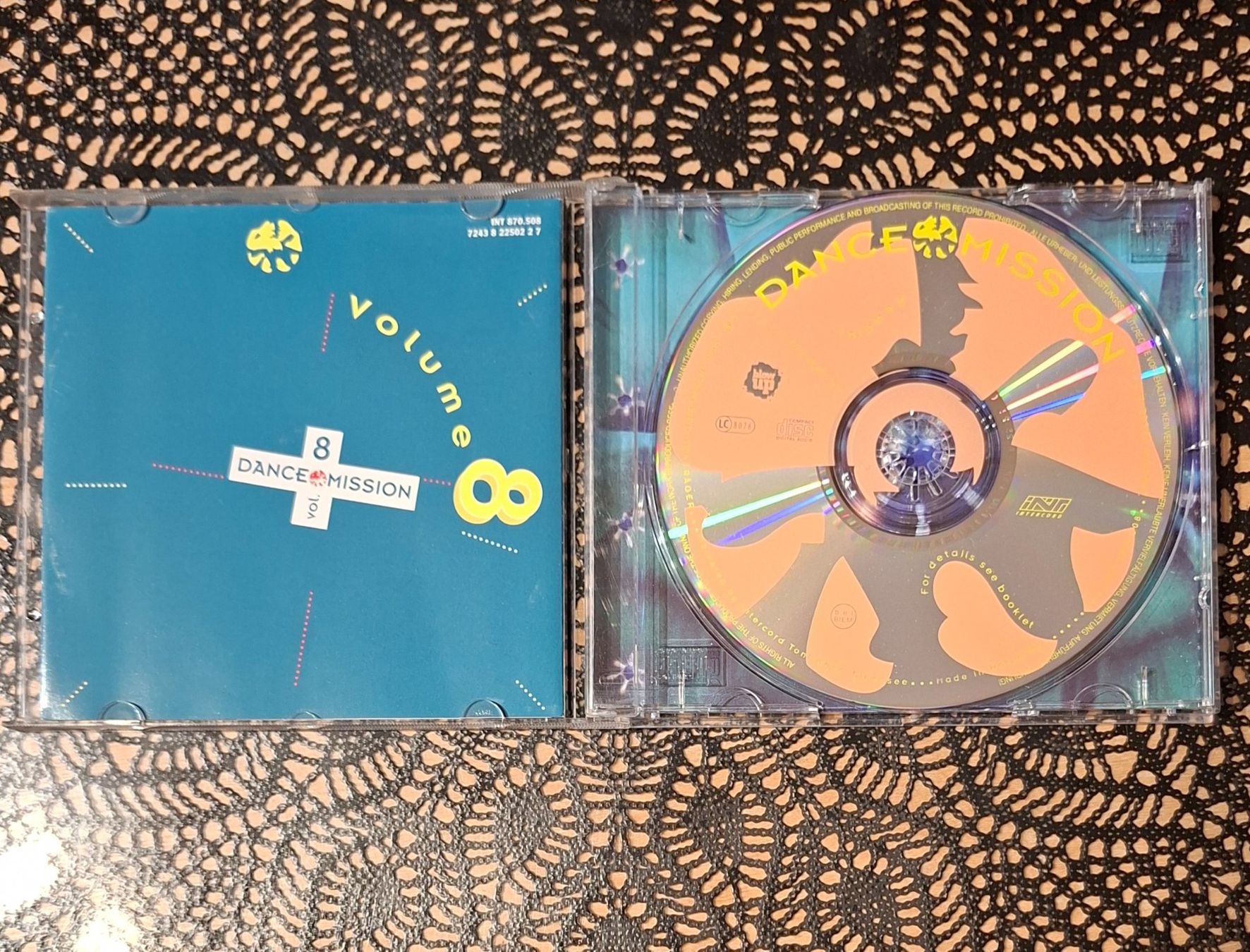 CD: Dance Mission Vol. 8, CD 1995, Hit Compilation, Sampler – Usato da Amriswil venduto da Celini3 2