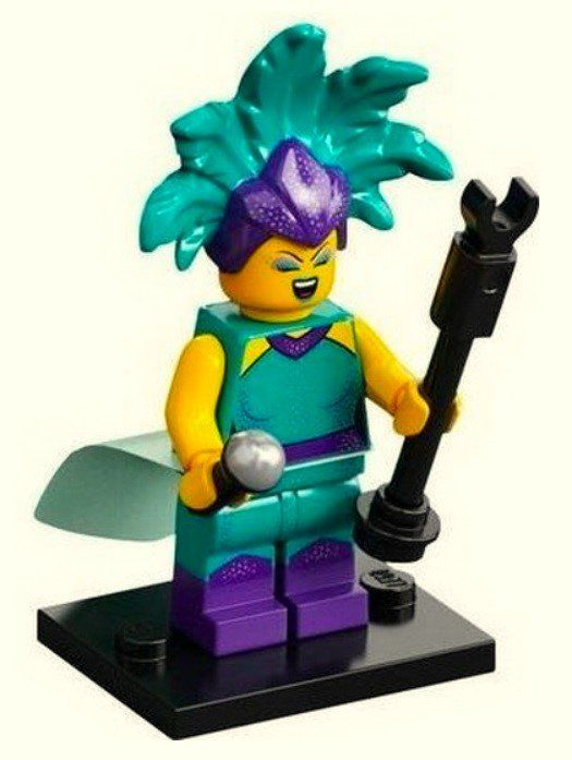 Lego Statuette: Lego Minifigur Cabaret Singer, Series 21 – Nuovo (secondo la descrizione) da Schlatt TG venduto da AndrTra