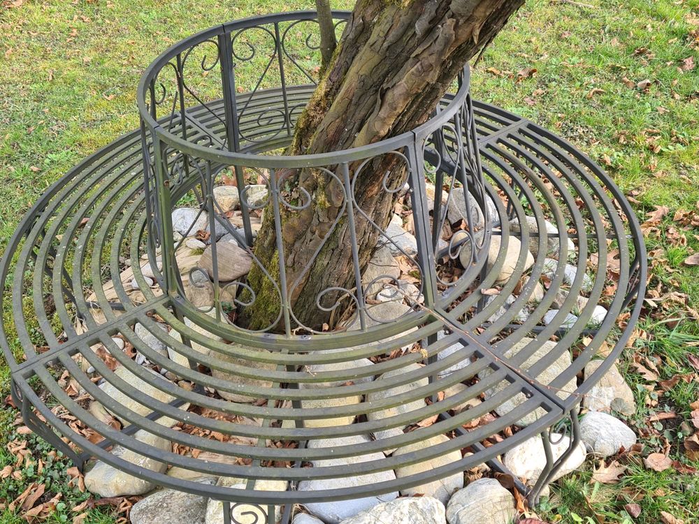 Runde Eisen Garten Sitzbank Kaufen auf Ricardo