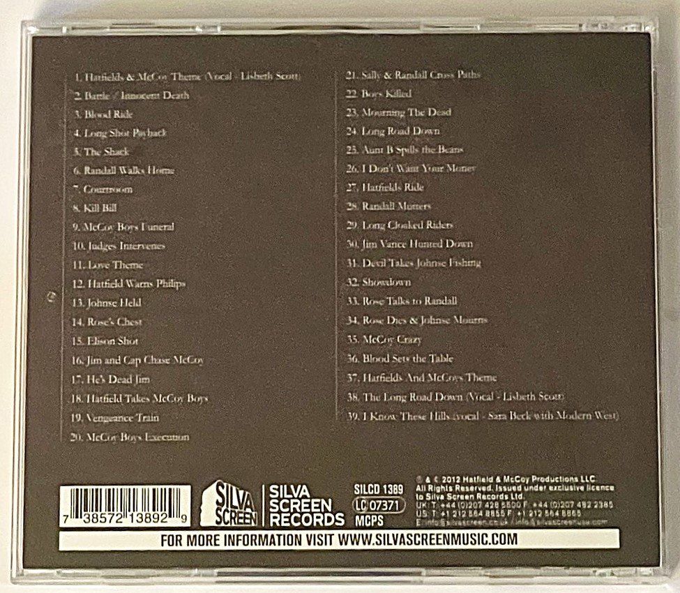 CD: Hatfields & McCoys Original TV Soundtrack - CD – Usato da Duggingen venduto da nad_6yzh 1