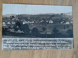 Echt Photo Karte / Gondiswil BE Gelaufen 1919