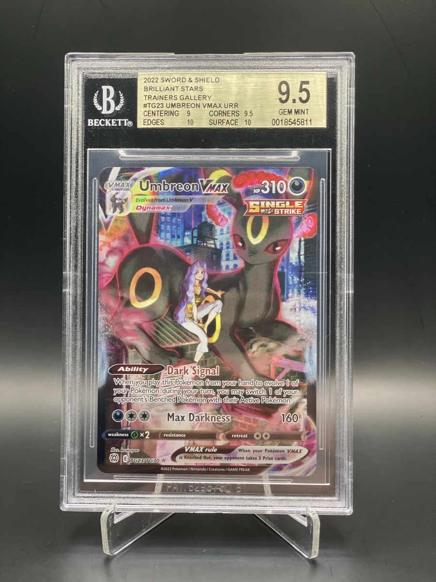 Pokémon Sammelbilder & Trading cards: Umbreon Vmax #TG23 BGS 9.5 – Gebraucht aus Niedergösgen von SwissPokeCards