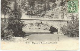 Diligence de CHAMONIX au CHATELARD