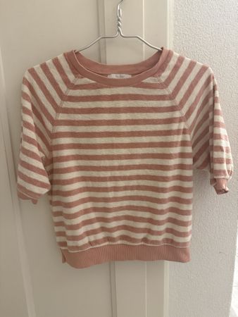 by-bar Streifen-T-shirt Organic Frottee-Material