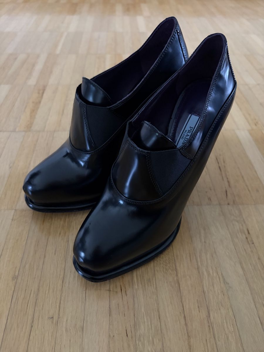 Prada Scarpe da donna: Prada Pumps schwarz Groesse 38 Leder NEU – Nuovo e nell'imballaggio originale da Zürich venduto da Minixxs 1