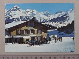 Engelberg, Restaurant Pension Untertrübsee, Ski, 1971