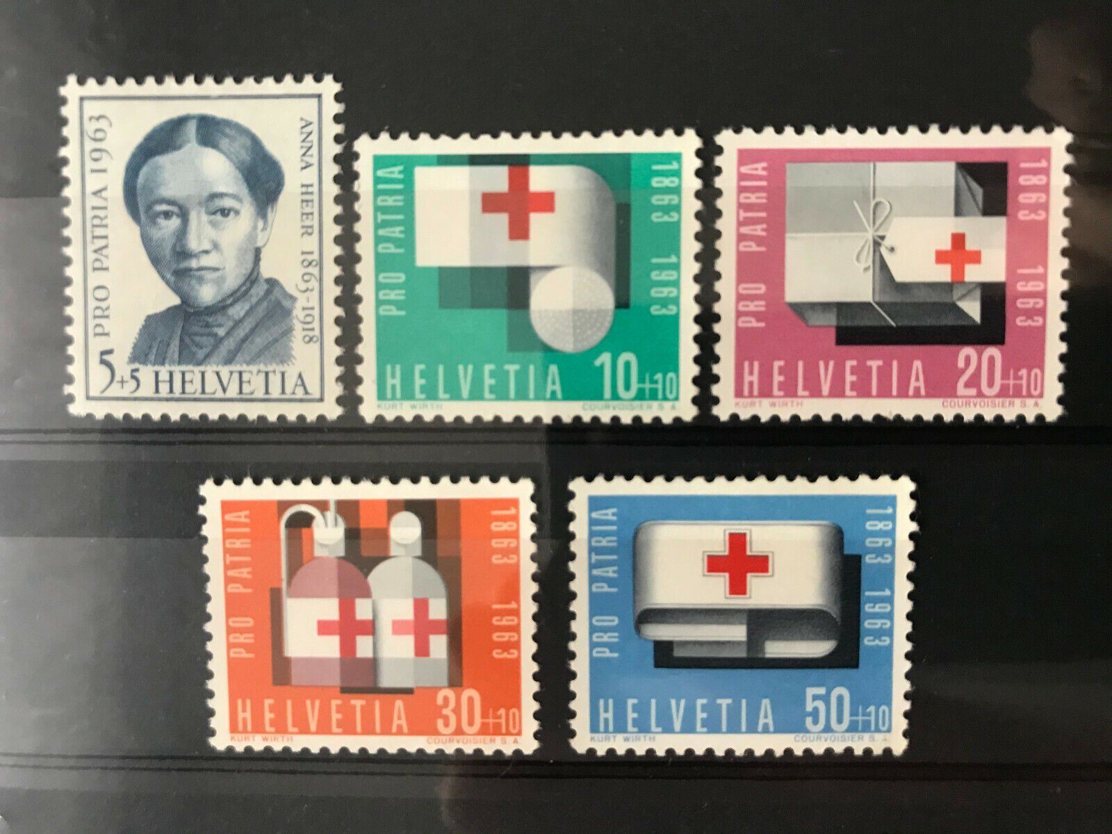 Prophila Collection Slowenien Z4-Z6 (kompl. Ausg.) 1993 Rotes Kreuz – Postfrisch, MNH, Für Sammler
