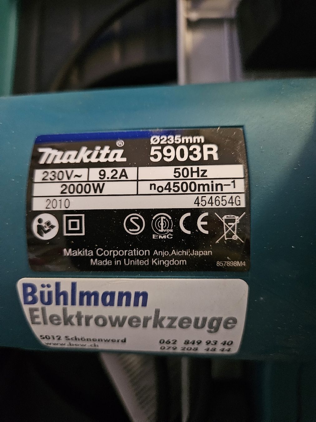 Makita Tutte le macchine: Handkreissäge Makita – Nuovo (secondo la descrizione) da Villnachern venduto da chiara99ch 1