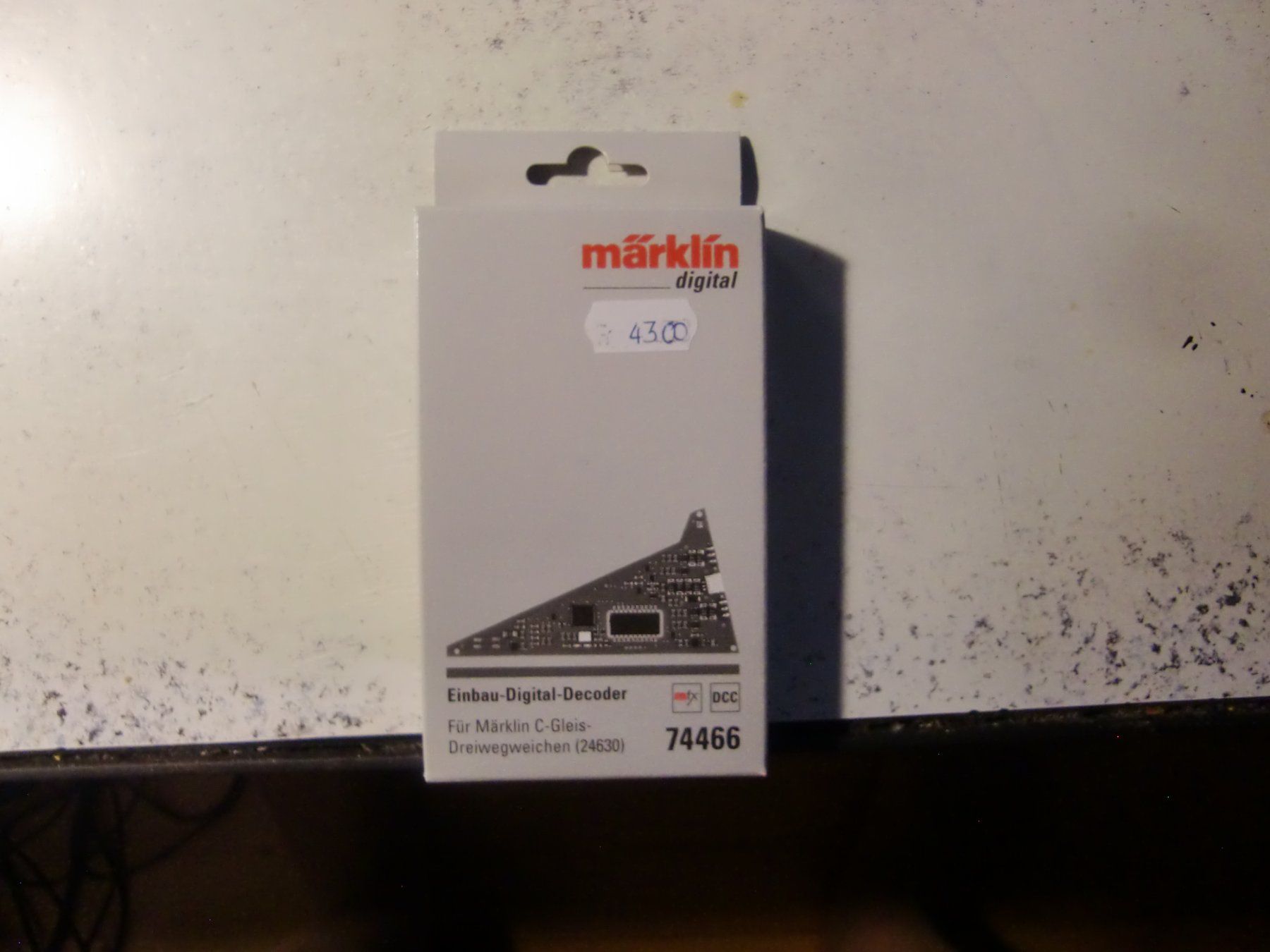 Märklin Modellini di ferrovie: Märklin Decoder 3-Weg Weichen 744466 Mfx Dcc – Nuovo e nell'imballaggio originale da Obergerlafingen venduto da danibutton
