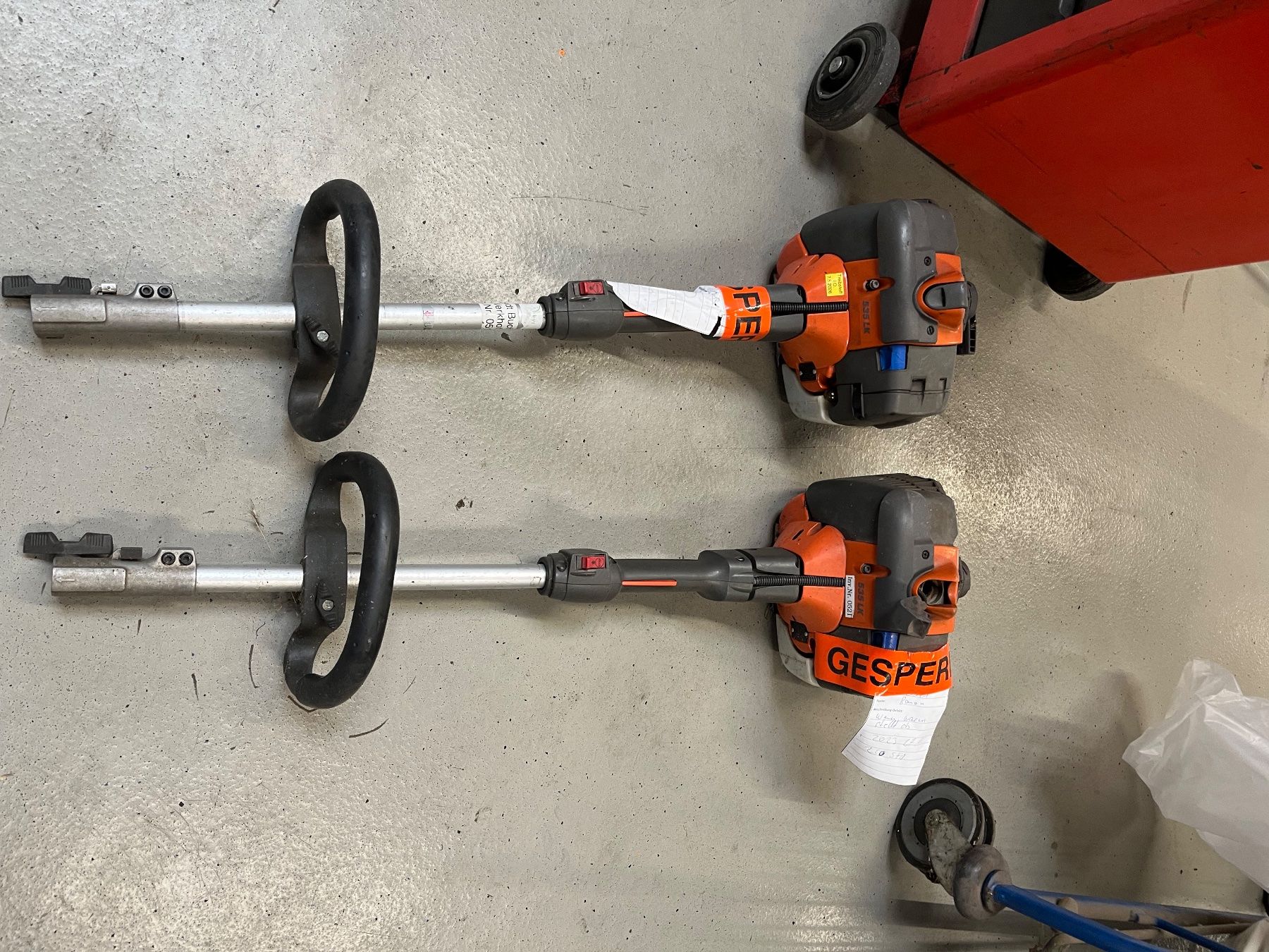 Husqvarna Rasenmäher: 2 Stück Husqvarna 535LK – Defekt aus Buchs SG von iveco9470