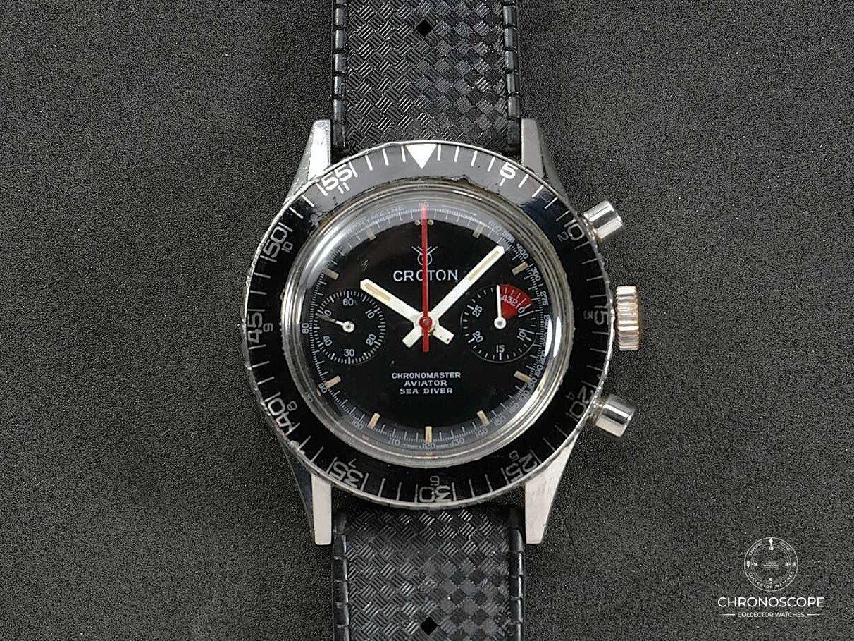 Tag Heuer Uhren: Croton CASD Chronograph Reference 105/9704 – Gebraucht aus Luzern von ChronoScope6004