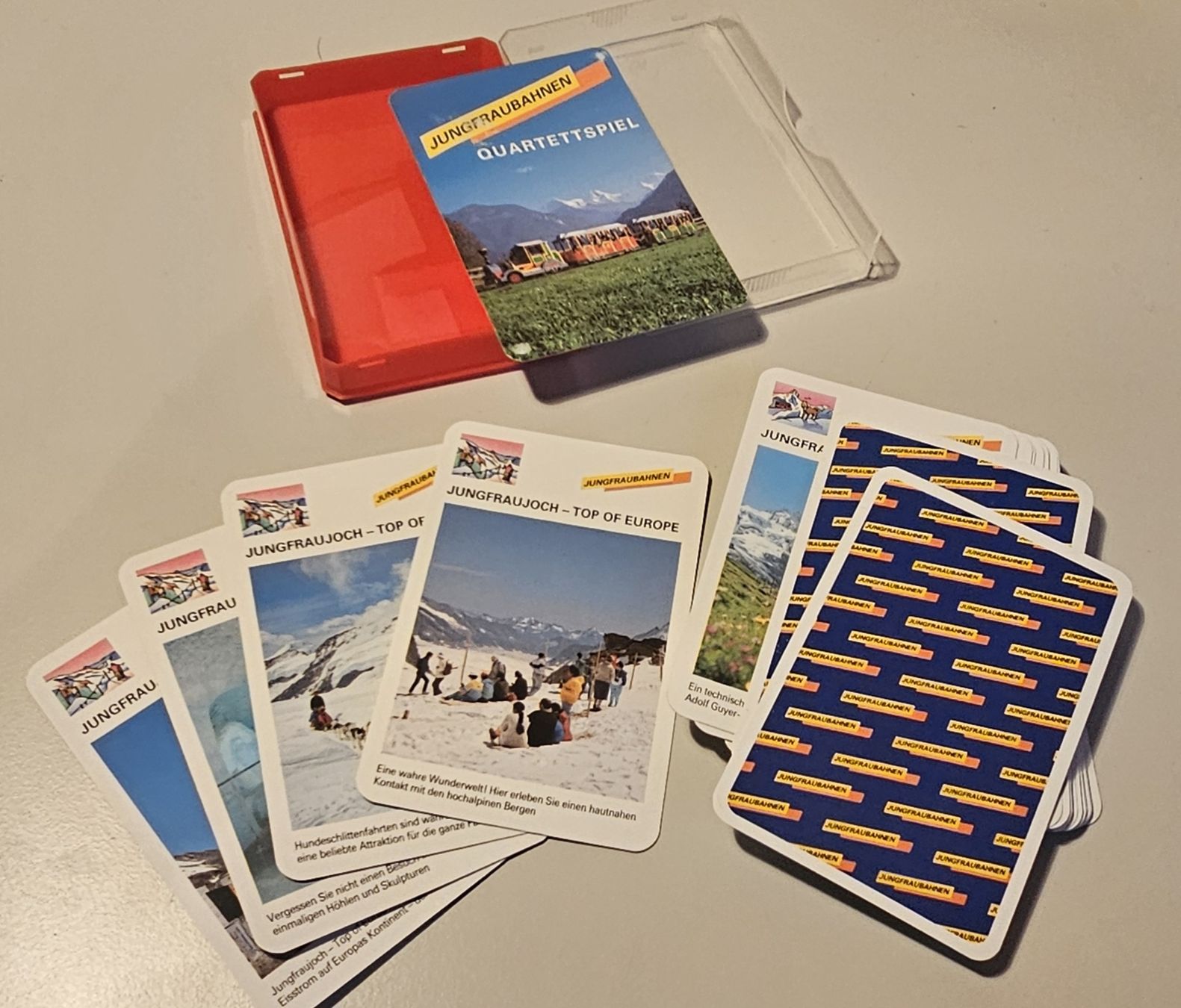 Giochi: Vintage Jungfraubahn Quartette x2 – Nuovo (secondo la descrizione) da Belp venduto da Ginus85 2